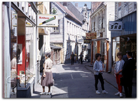 Søregata i 1963. Foto: Stavanger Byarkiv.